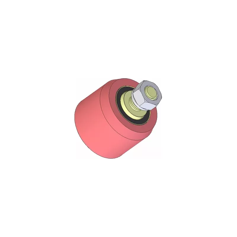 Rol nr. 268 – stalen steunrol Ø80 mm voor machines van AVR | OEM AVR 3102.15.20 | fabrikant KiJ