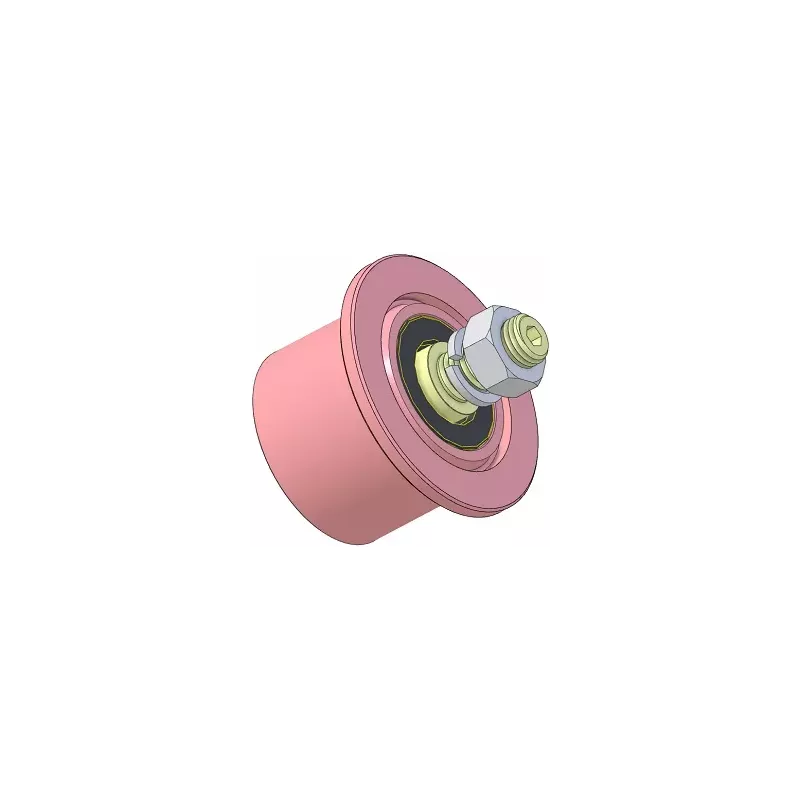 Rol nr. 323 – stalen keerrol Ø80 mm voor machines van Sandei | OEM Sandei D0020 | fabrikant KiJ