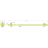 Rol nr. 339 – rol Ø154 mm, steek 32 mm | fabrikant KiJ