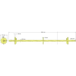 Rol nr. 341 – rol Ø172 mm, steek 36 mm | fabrikant KiJ