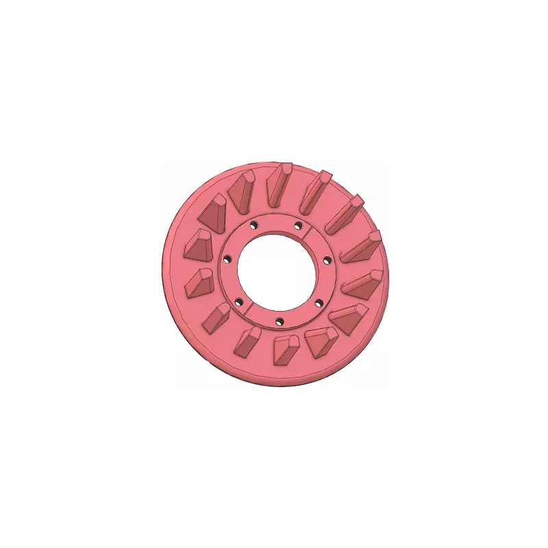Rol nr. 345 – aandrijfrol Ø210 mm voor machines van Holmer | OEM Holmer 1057024784 | fabrikant KiJ