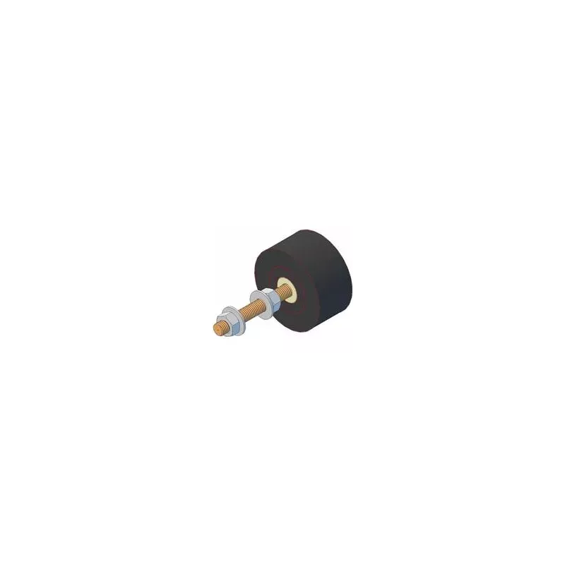 Rol nr. 180 – rubberen rol Ø80 mm | fabrikant KiJ