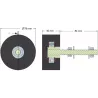 Rol nr. 180 – rubberen rol Ø80 mm | fabrikant KiJ