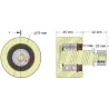 Rol nr. 262 – kunststof steunrol Ø70 mm voor machines van AVR | OEM AVR 4302.15.80 | fabrikant KiJ