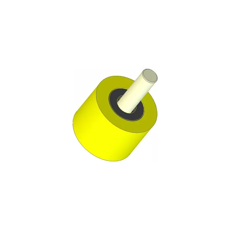 Rol nr. 283 – kunststof steunrol Ø80 mm voor machines van Dewulf | OEM Dewulf 2660001B | fabrikant KiJ