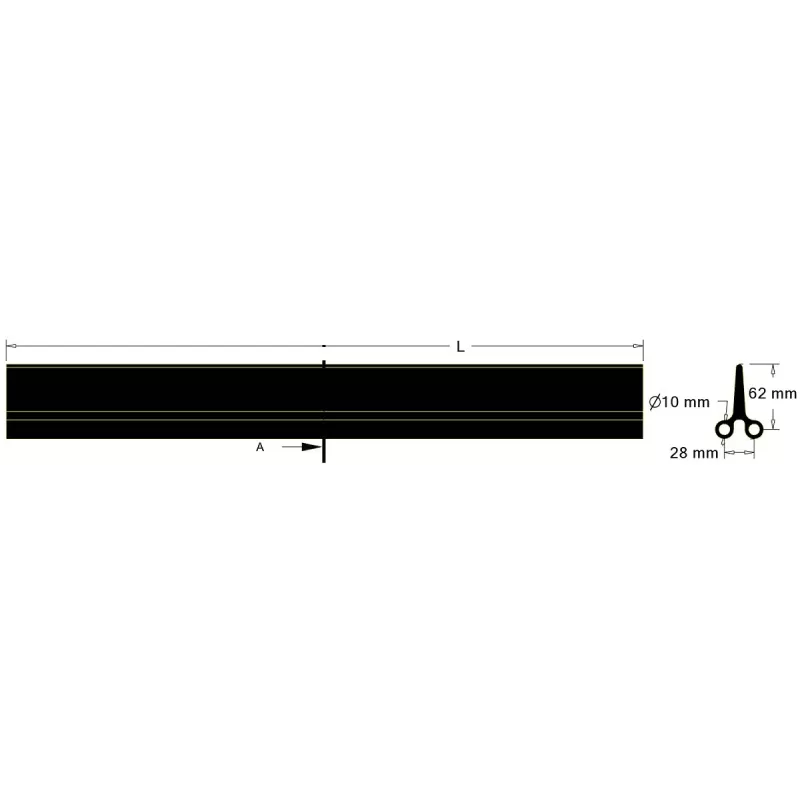 Schoep L-600 steek 28–32 mm – schoep voor banden met steek 28–32 mm | fabrikant KiJ