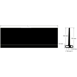 Schoep L-505 steek 33–50 mm – schoep geproduceerd door KiJ | fabrikant KiJ