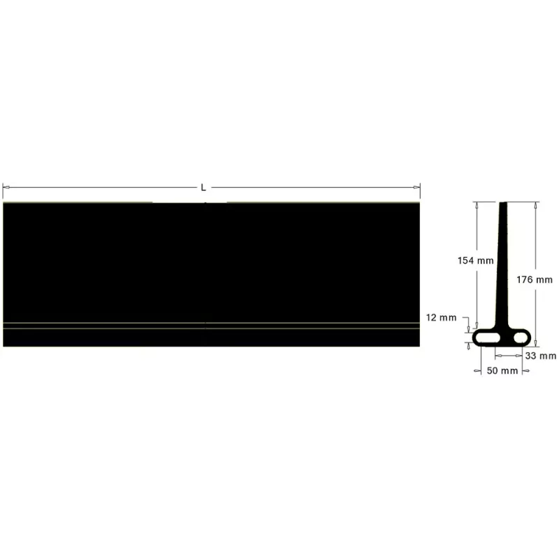 Schoep L-505 steek 33–50 mm – schoep geproduceerd door KiJ | fabrikant KiJ
