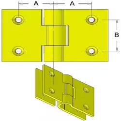 Metalen bandverbinder – bandverbinder geproduceerd door KiJ | fabrikant KiJ