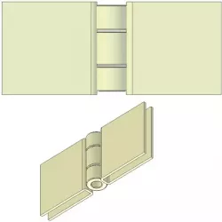 Versterkte bandverbinder recht voor riem 50 zonder gaten – bandverbinder voor riem 50 mm | fabrikant KiJ