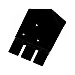 Schaar links 8-250-255L – schaar voor rooiers van Wuhlmaus | OEM Wuhlmaus 0000214100 | fabrikant KiJ