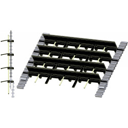 Loofband met schoepen SE 75/85-55 – band voor aardappelrooier Grimme SE 75/85-55 | OEM Grimme 300.70974, 300.70994 | fabrikant KiJ