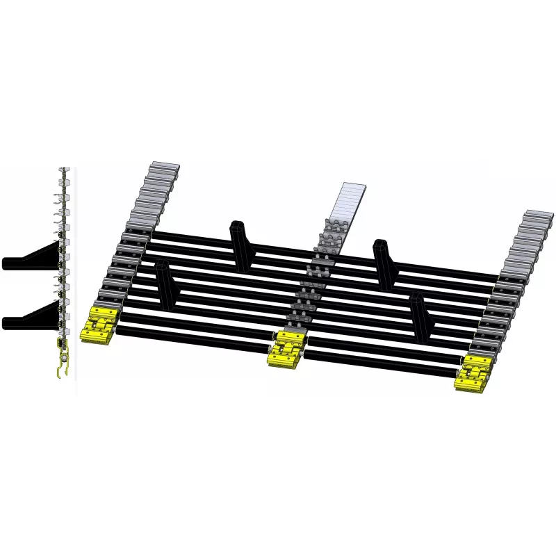 Loofband MK 700 op 3 riemen – band voor machine Grimme MK 700 | OEM Grimme 300.08757, 300.08758, 300.08755 | fabrikant KiJ